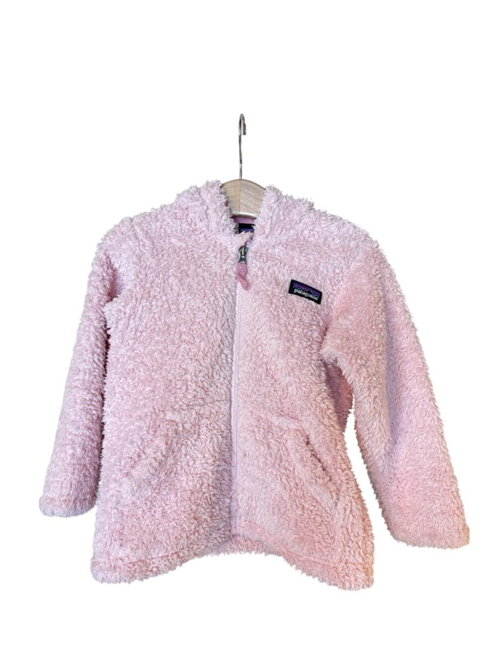 Patagonia Fuzzy Jacket with Bear Ears Hood Size 3T